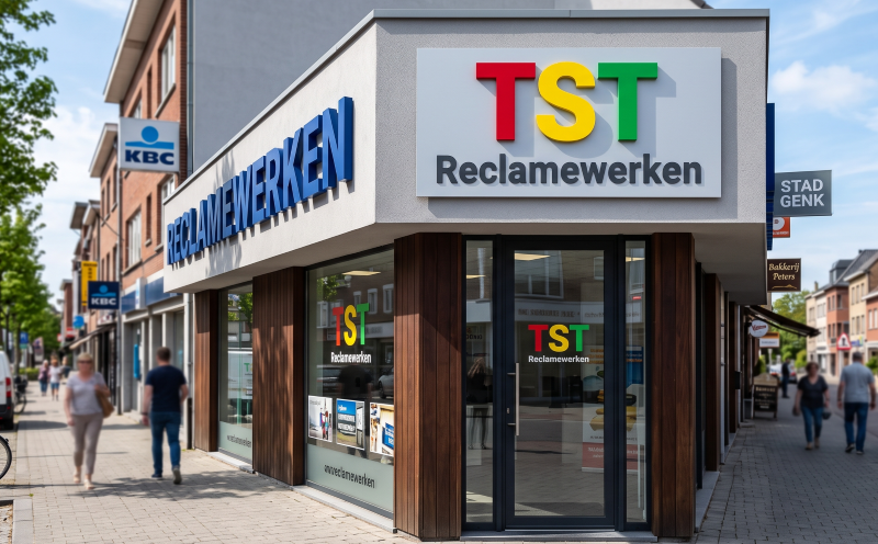 Gevelreclame door TST Reclamewerken