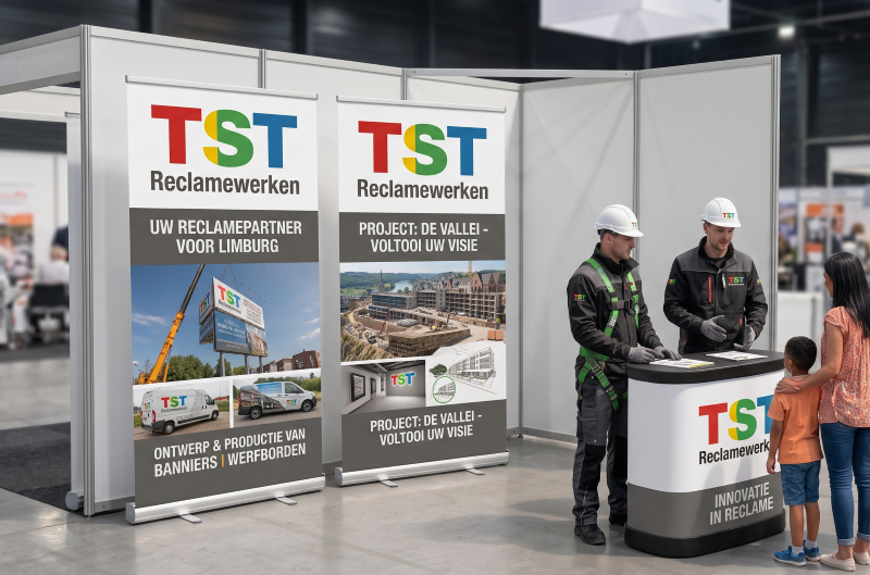 Roll-ups door TST Reclamewerken