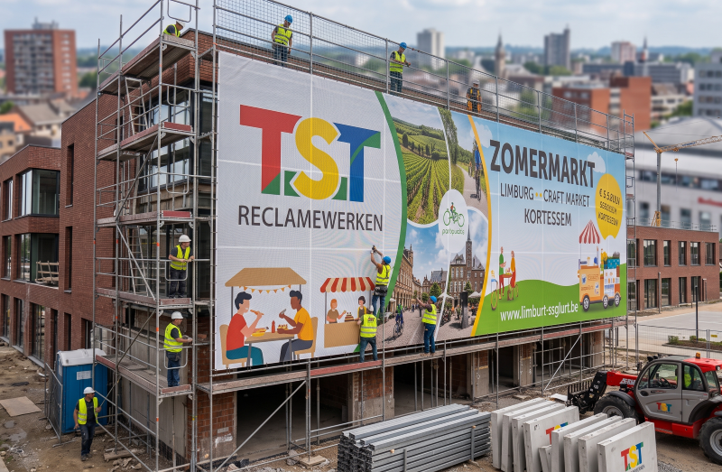 Werfdoeken door TST Reclamewerken